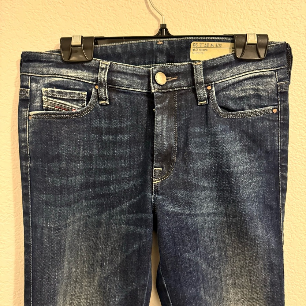 DIESEL Dark Wash Doris 0832K Super Skinny Jeans. Size Women’s W 27 L 32 - Picture 16 of 16